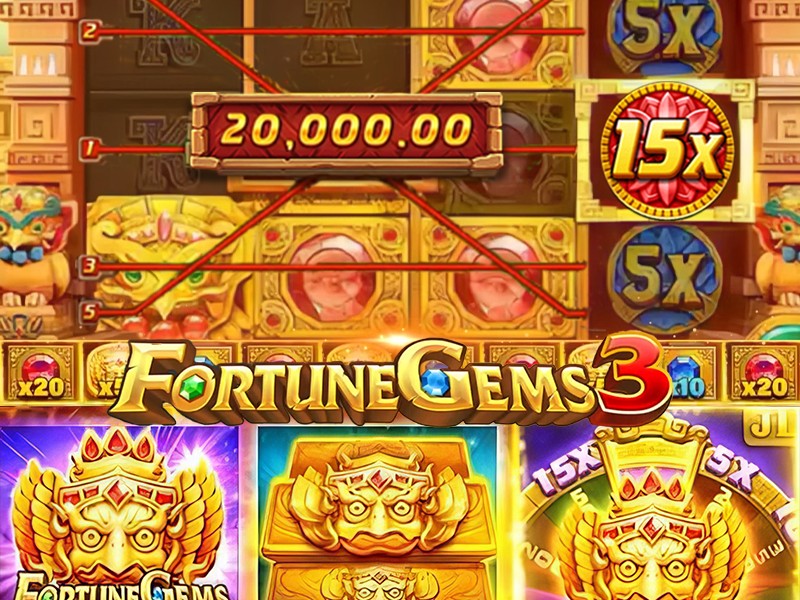 Game slot Fortune Gems của Jili tại 18win với đá quý