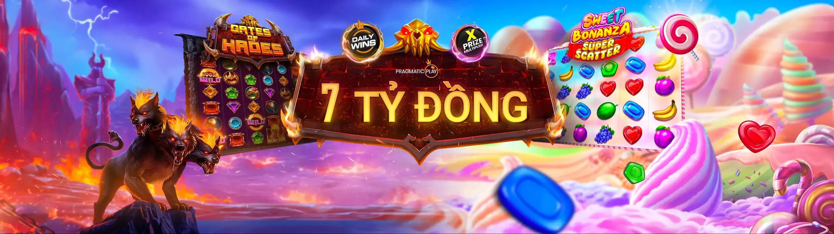 Hình ảnh game nổ hũ và jackpot lớn